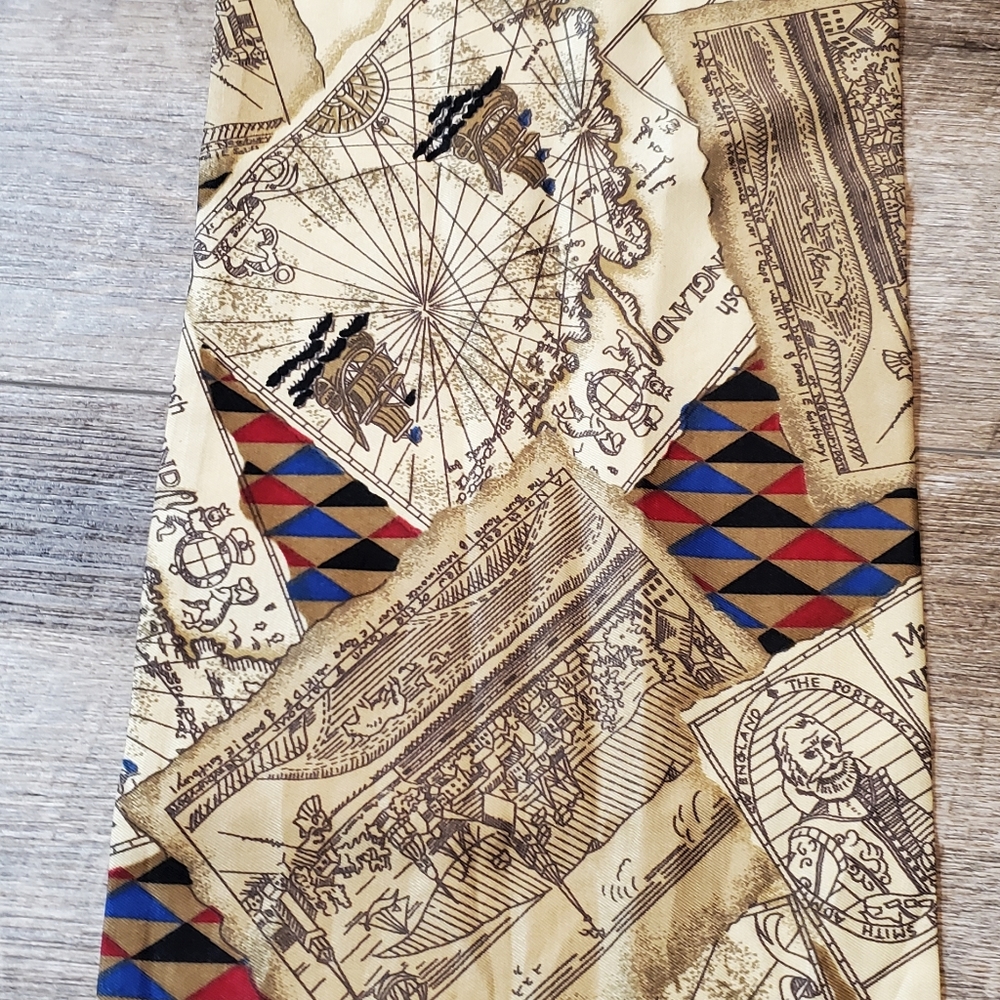 Mckentosh New England Mens Sailing Scarf⚜️🖤⚜️ - Picture 4 of 7